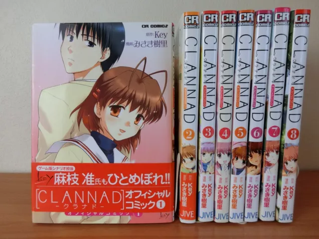 CLANNAD Japanese 1-5 Complete Full set Comics Manga Shaa Key Book
