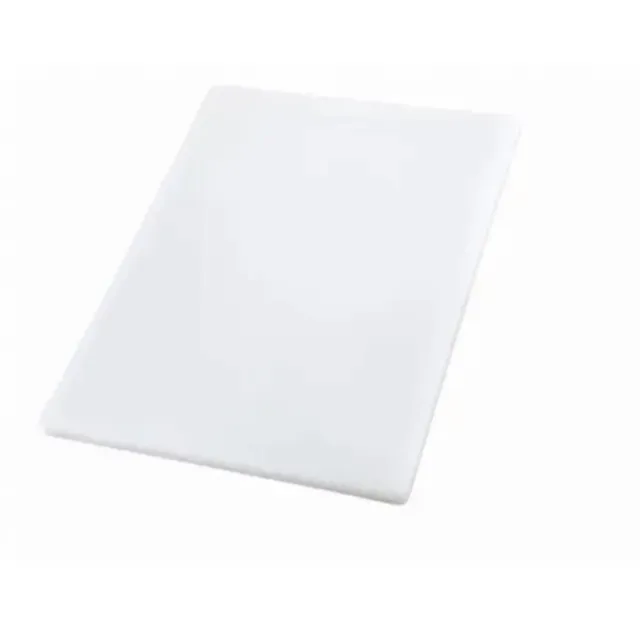 Winco CBXH-1520, 15x20x1-Inch White Cutting Board, NSF