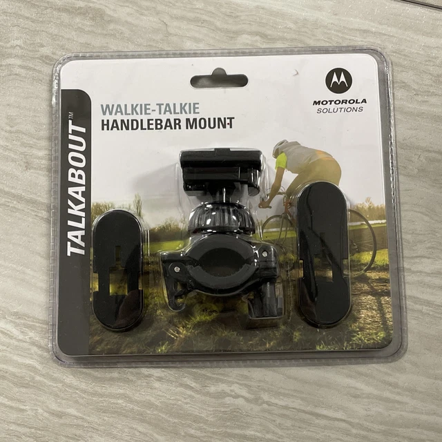 Motorola Solutions Handlebar Mount for walkie talkies two-way radios, adjustable