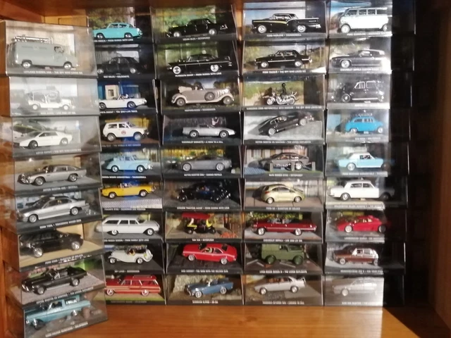 Collection Complète Voitures James Bond 1/43