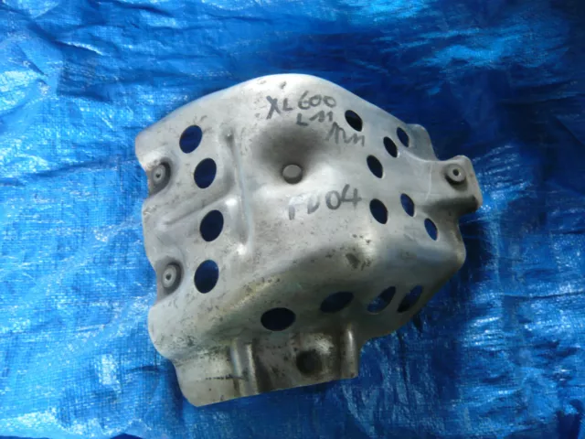 Honda XL600 LM RM PD04 1986 Unterfahrschutz Alu Motor Schutz Skid, Plate