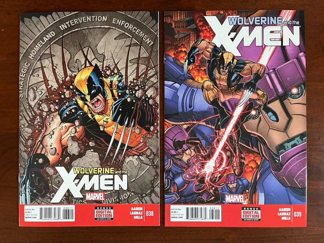 Wolverine and the X-Men 38 39 40 41 42 + # 1 of 2nd series Marvel comic book lot