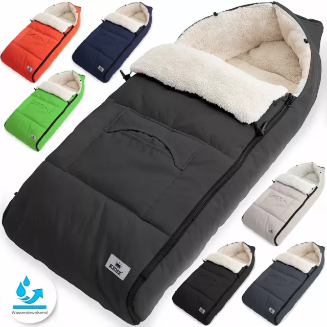 KIDIZ® Babyfußsack Baby Winterfußsack Kinderwagenfußsack Kinderfußsack Fußsack