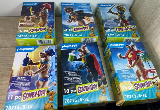 Lot De 8 Boîtes Playmobil Scooby-Doo – Neuves, Avec Samy Et Vera