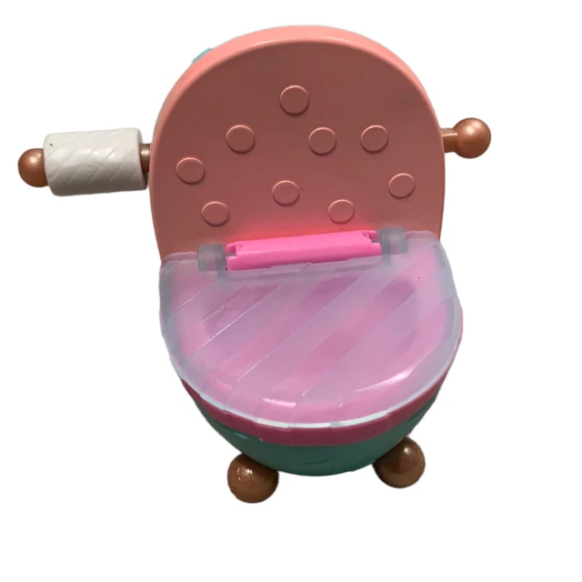 LOL OMG SURPRISE Mansion dollhouse Bathroom Furniture Toilet