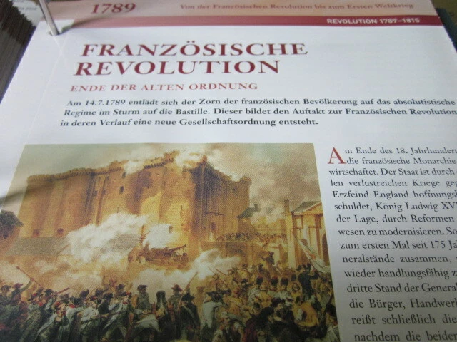 Gründe Für Die Französische Revolution GESCHICHTE EUROPAS 1789-1914 Revolution Französische Revolution 1789
