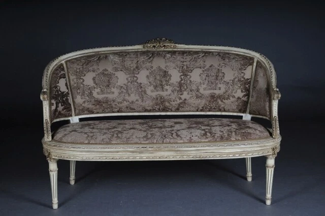 B-Dom-93 Traumhaftes Kanapee, Sofa im Louis Seize XVI *