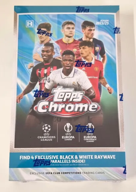 Boîte de loisirs Topps UEFA Chrome Lite 2022-23 scellée