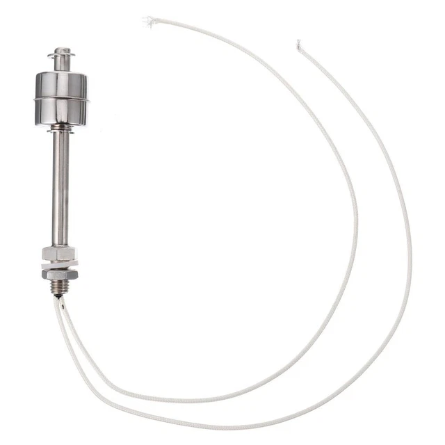 Produktbild von Wasserstandssonde Aus Edelstahl – Robuster Flüssigkeitsstandsgeber Mit Schwimmerschalter, Automatische Wasserstandsregelung Für Pumpen & Füllstandregler