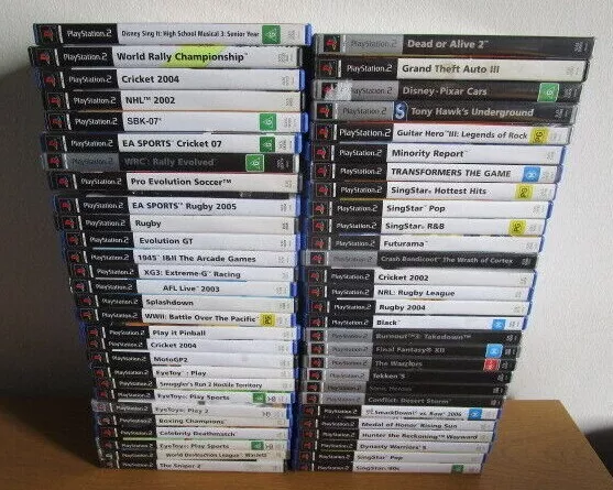 PlayStation 2 PS2 GAME * CHOOSE YOUR GAME* Games PS2 VGC Assorted PS2 Sony Games