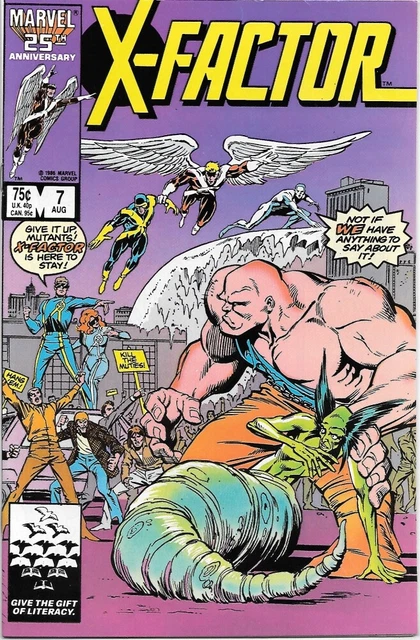X-Factor Comic Book #7 Marvel Comics 1986 VERY HIGH GRADE UNREAD NEW