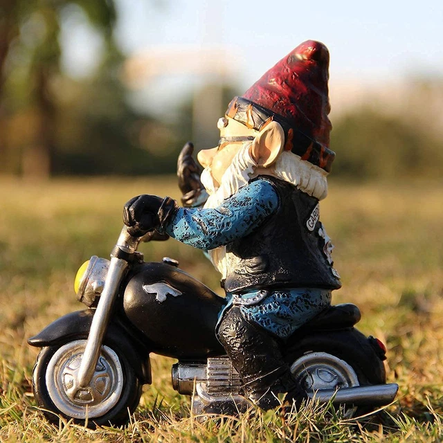Garten Hof im Freien Harz Skulptur Rasen figur Gnome Statue Zwerg Ornament