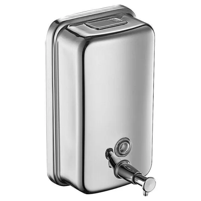 SUS304 Hand Soap Dispenser Wall Mount Liquid Shampoo Containers Bathroom Quality