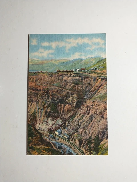 Eagle River Canon Empire Zinc Mine Gilman From Battle Mountain Hwy CO Postcard