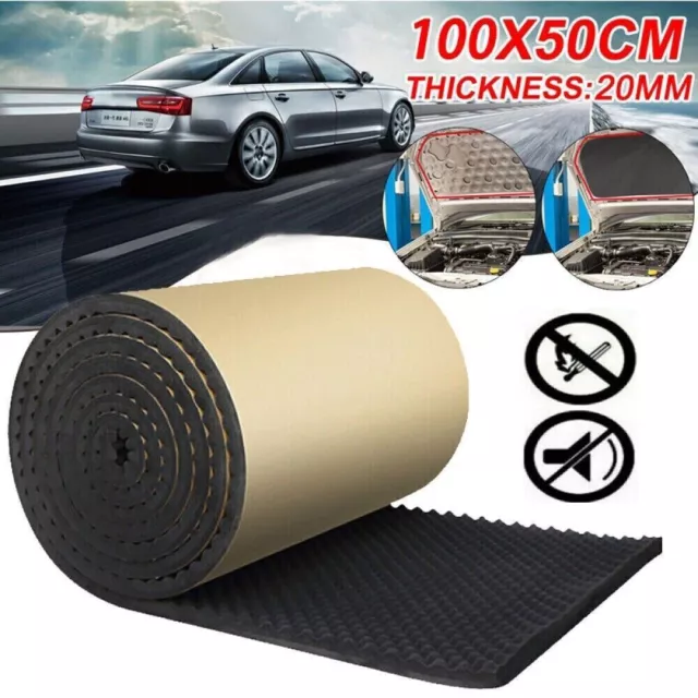 Acoustic Foam Tiles Wall Panels Studio Room Sound Proofing Insulation Pads Roll!