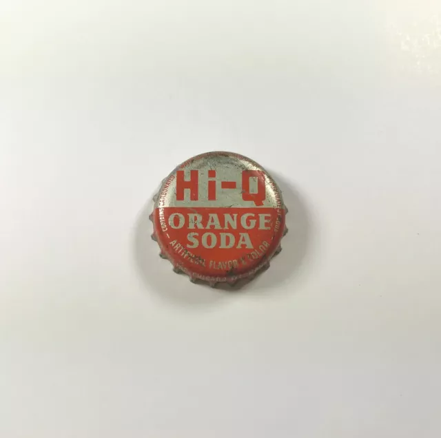 Hi-Q Orange Soda Bottle Cap Crown Cork Liner Used Vintage Original Pepsi Cola