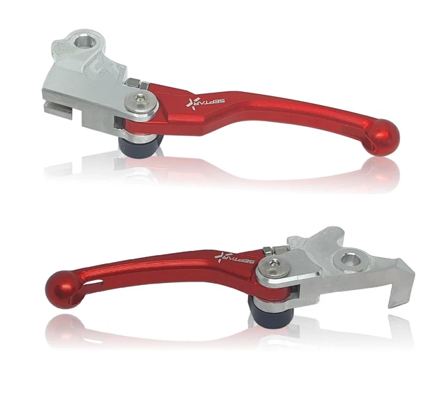 Levier De Frein BMX Vintage Dia-Tech – Rouge, Alliage, 2 Doigts, Pour GT Power Series