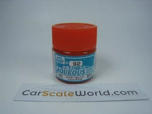 Peinture Acrylique Orange 10Ml - Peinture Aqueuse Orange Gunze Sangyo Mr.hobby