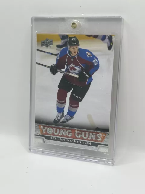 2013-14 Upper Deck Nathan MacKinnon Young Guns Rookie RC #238 Colorado Avalanche 2