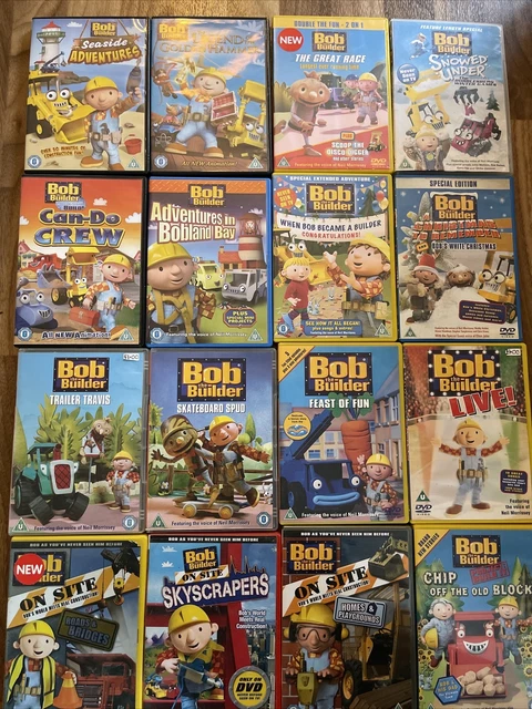 BOB THE BUILDER Animation DVD Bundle/Collection/Job Lot x 16 £19.99 ...