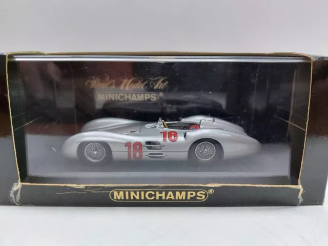 Minichamps 1:43 Mercedes-Benz W 196 1st. GP France 1954 J.M. Fangio L.E. 1.008