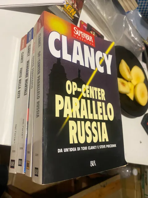 Libro - Superbur - Tom Clancy - Op-Center Parallelo Russia