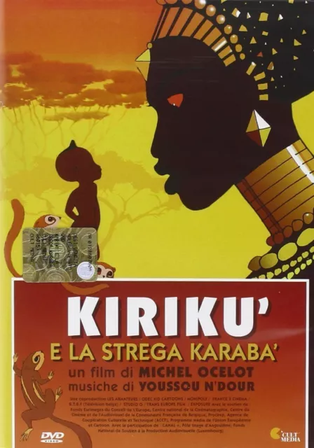Dvd Kiriku' E La Strega Karaba' *** Contenuti Extra *** .....NUOVO
