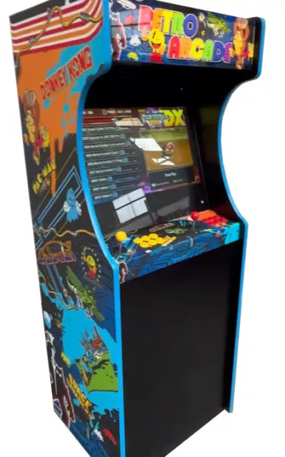 Upright Arcade Machine Stand up Full Sized | 3000 Classic Games | Pandora Box DX