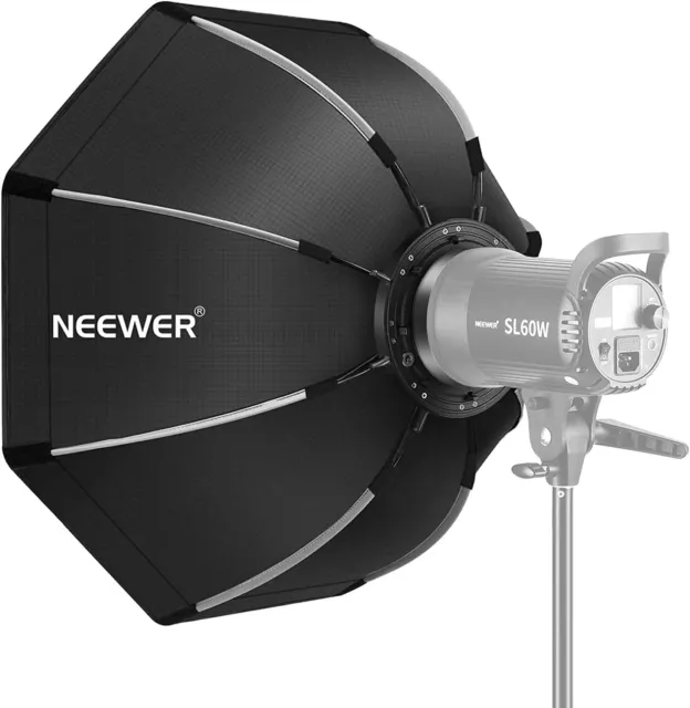 NEEWER 65cm Octagonal Softbox with Bowens Mount Compatible w/ Bowens Mount Light