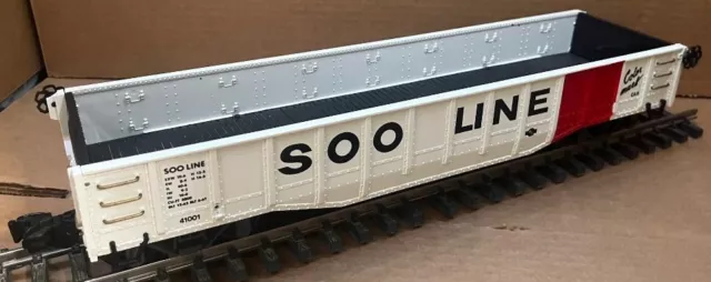 Aristo-Craft REA-41001 SOO Line  Gondola Car G Scale very good condition Read