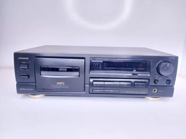 Aiwa AD-F450 Stereo Kassettendeck Hi-Fi Player Recorder - Ersatzteile oder Reparatur