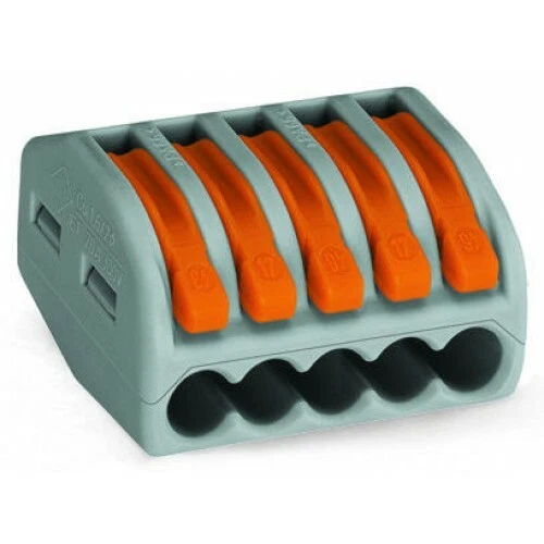 Borne de connexion universelle 222 pour fils souples et rigides X10 WAGO