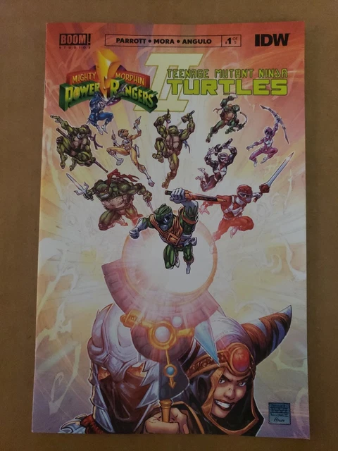 Mmpr Teenage Mutant Ninja Turtles II #1 Deluxe Edition Variant CARD 8