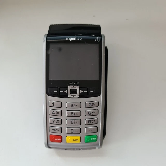 INGENICO IWL 250 Card Terminal Machine Wireless Mobile Replacement Unit ...