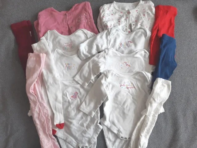 Baby Girl 3-6 Months Clothes Bundle 14 items