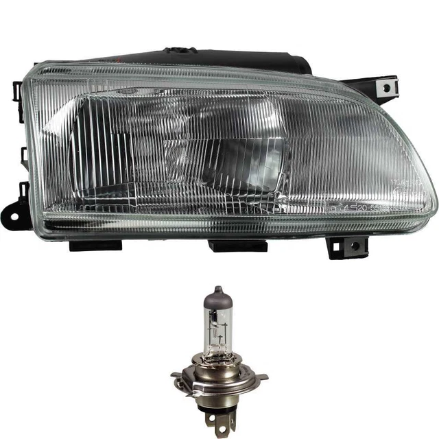 Phare Droit Halogène Pour Citroën Berlingo 04/2008-02/2012 | Avec Réglage électrique LWR | H4, Trafic à Droite - 3
