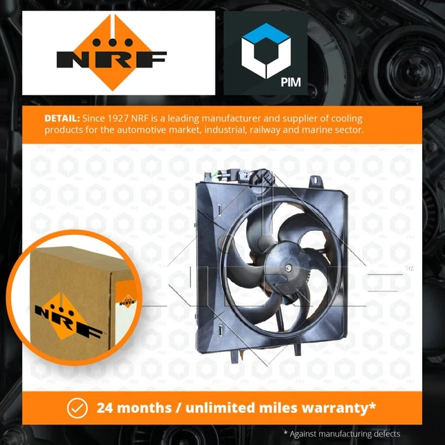 Ventola radiatore adatta a Citroen C2 JM 1.4D 03-09 raffreddamento Senza prezzo di riserva 1253C6 1253H3