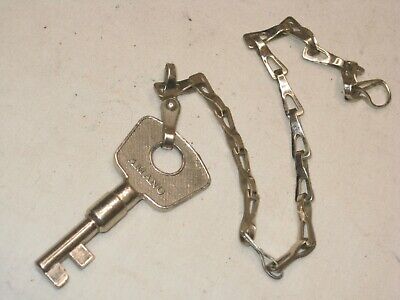 vintage AMANO skeleton key with chain