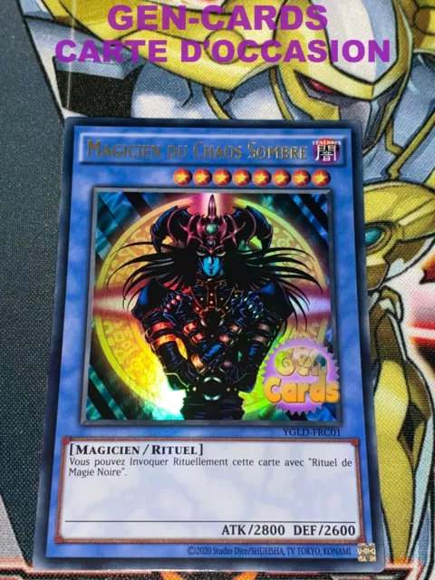 CARTE YU-GI-OH! MAGICIEN Sombre Du Chaos Ultra Rare Ioc-Fr065