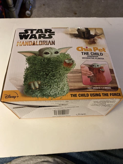 New Chia Pet Star Wars: The Mandalorian - The Child Baby Yoda Decorative Planter