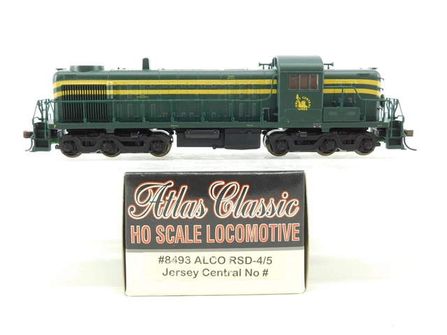 HO Scale Atlas Classic 8493 CNJ Jersey Central ALCO RSD-4/5 Diesel No#
