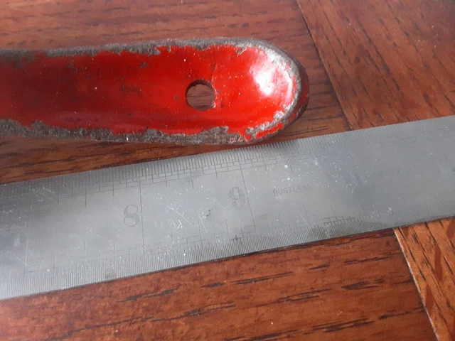 Vintage Original Record A151 Flat Sole Iron adjustable spoke shave. 6