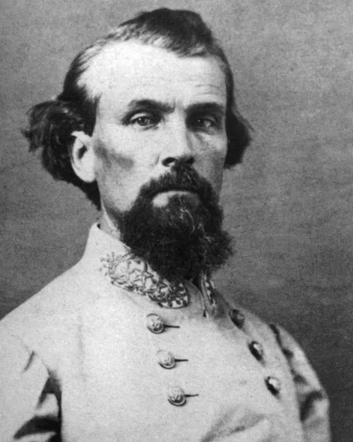 US Confederate General NATHAN BEDFORD FORREST Glossy 8x10 Photo Civil War Poster