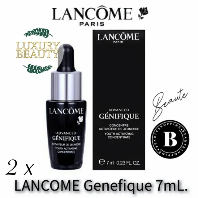 Lancôme Advanced Génifique Jugendaktivierungsserum 7 ml x 2 = 14 ml neu & verpackt