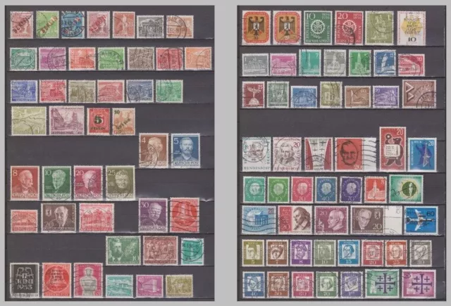 Collection GERMANY / DEUTSCHLAND BERLIN 1949 - 1953 with better values!