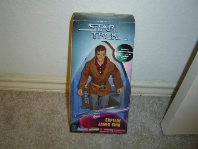 1997 Playmates Star Trek Exclusive Collectors Edition KayBee Captain James Kirk