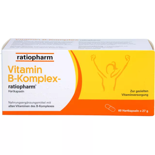 Vitamin B-Komplex-ratiopharm Kapseln, 60 St. Kapseln 4132750