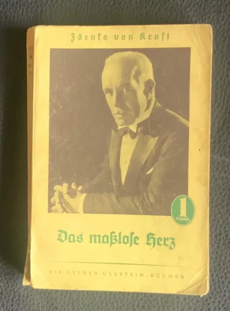 Zdenko  Von  Kraft : Herz   Die  Gelben  Ullstein-Bücher   Original  1929  Rar !