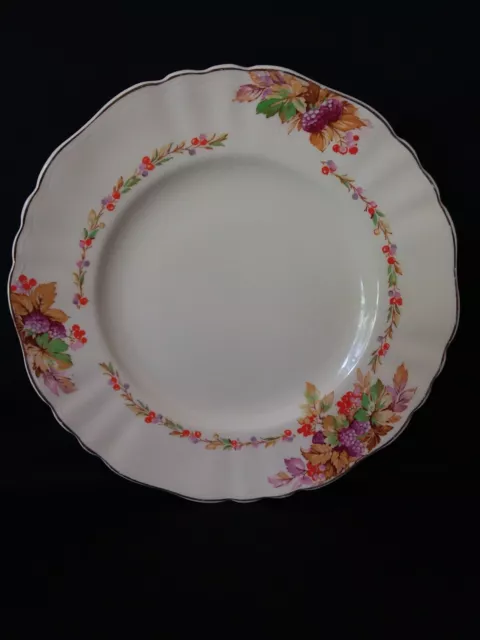 Vintage Jg Meakin Sunshine Autumn Bone China Dinner Plate C1940S