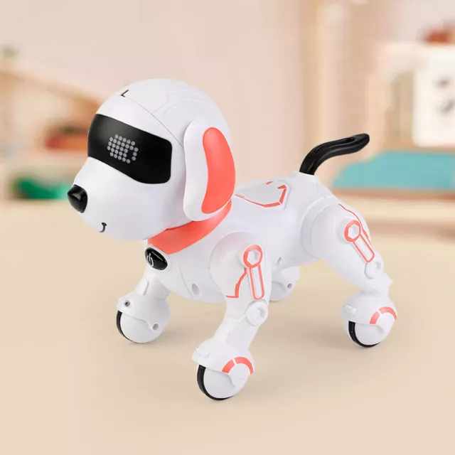 T0# RC Puppy Toys Electronic Dog Toy 8m Remote Control 3.7v 500mAh for Kids Chil